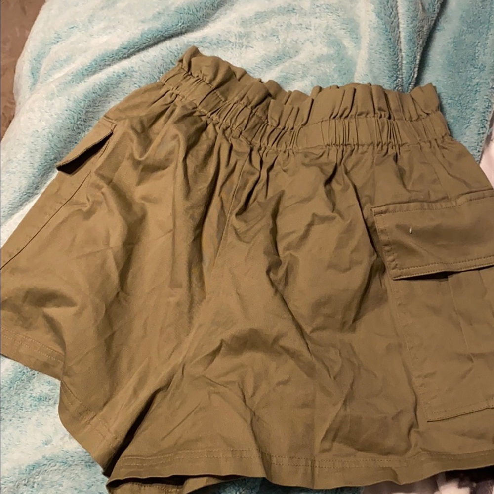 Paper bag shorts
